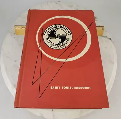 1957 Colcord Wright Machinery Supply Crescent Planing Mill Catalog Machinist • $29.95