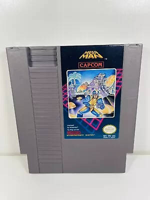 Original Mega Man 1 -- NES Nintendo Original Authentic CAPCOM Game Only Tested • $98.99