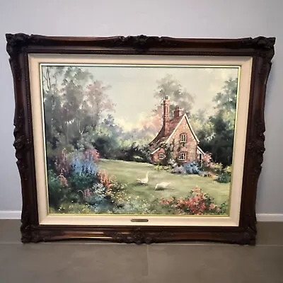 Marty Bell  The Gamekeeper's Cottage  Limited Edition Lithograph Canvas #414/950 • $355.50