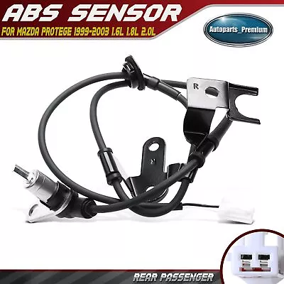 Rear Right ABS Wheel Speed Sensor For Mazda Protege 1999-2003 L4 1.6L 1.8L 2.0L • $14.19