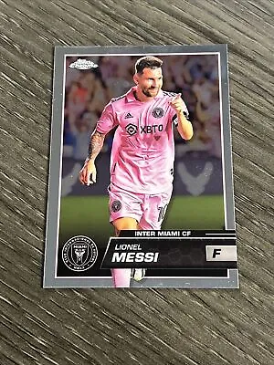 2023 Topps Chrome MLS #58 Lionel Messi Inter Miami CF • $14.99