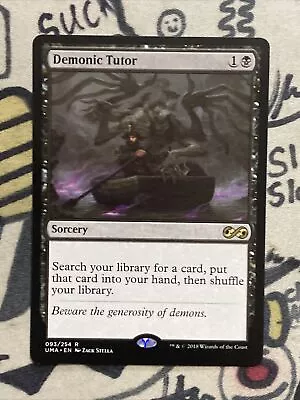 $42 • Buy MTG Demonic Tutor Ultimate Masters 093/254 Regular Rare Magic The Gathering
