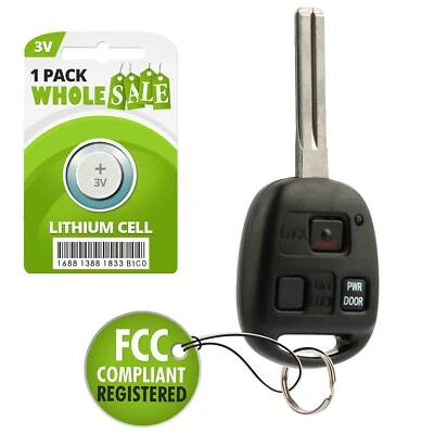 $14.95 • Buy For 2004 2005 2006 Lexus RX330 Keyless Entry Car Remote Uncut Key Fob Control