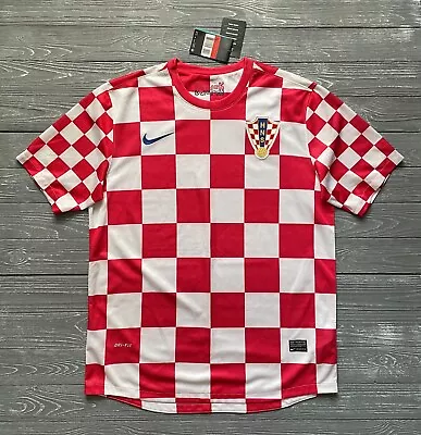 CROATIA 2012/2013 HOME FOOTBALL SHIRT SOCCER JERSEY NIKE 450497-614 Sz L MENS • $150