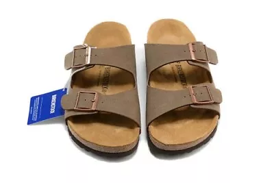 Birkenstock Arizona Birko-Flor Unisex Casual Sandals-Regular EU Shoe Size 35-45 • $68.38
