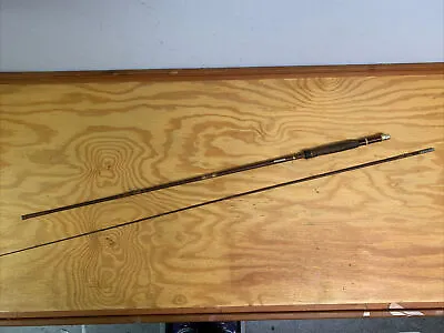 Rare Vintage Garcia  2537T Fast Taper Fiberglass 8-1/2’ 2 Piece Fly Fishing Rod • $59.99