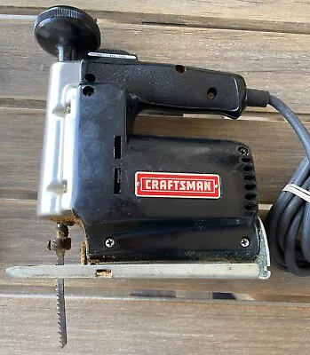 Vintage Sears Craftsman Scroller Industrial Jigsaw Sabre Saw Made In USA Video • $39.26