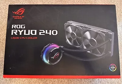 Asus ROG Ryuo 240 240mm Liquid CPU Cooler AIO OLED Screen • £60