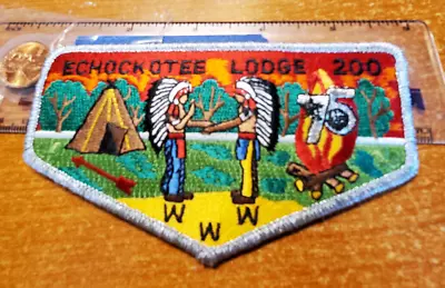 OA ECHOCKOTEE Lodge 200 S12 75th Anniversary Of OA North Florida Council (1hg • $7.95