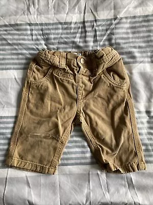 £4 • Buy Boys Chino Shorts Camel Coloured 2-3 Years F&f