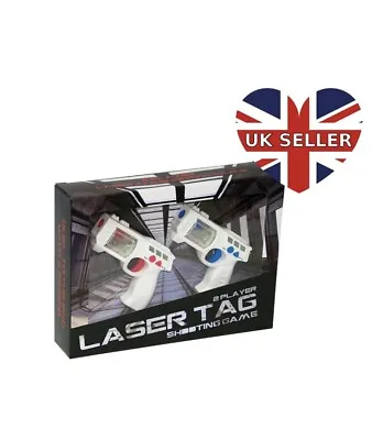 2 Player Laser Shooting Game With Sound Effects Lazer Tag Ages 7+ • £14.99