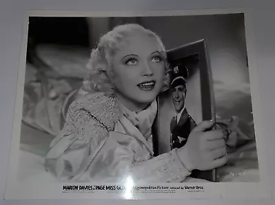Vintage Marion Davies 8x10 Photo In Page Miss Glory - PG-168 Warner Bros • $24