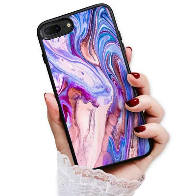 $9.99 • Buy ( For IPhone 6 / 6S ) Back Case Cover PB13202 Abstract Marble