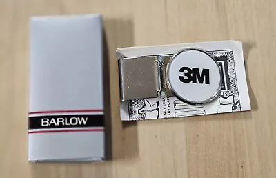 Vintage Barlow Money Clip 3M Advertising Logo • $4.99