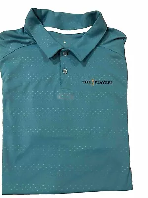 Oakley TPC Sawgrass Golf The Players Championship Polo SS Shirt Men's XL Blue • $22.95