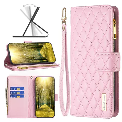 $21.99 • Buy For OPPO AX5S A17 A16 A52 A72 A74 Magnetic Flip Leather Wallet Zipper Case Cover