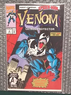 Venom: Lethal Protector #2 1993 Warehouse Kept Excellent Condition • $15