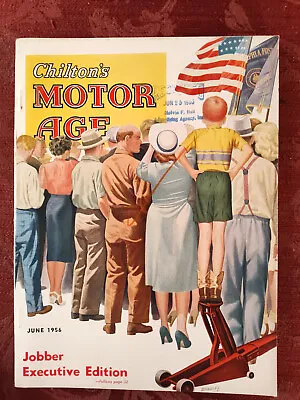 Rare CHILTON's MOTOR AGE Magazine June 1956 Harry C Bradley Jobber Edition • $14.40