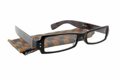 VIP Calabria 763 Plaid Spring Hinge 58 Mm Designer Reading Glasses&Matching Case • $14.95