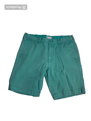 J. Crew Mens Green Shorts Size 32 Chinos • $10.50