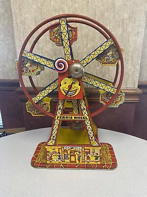 Vintage J. Chein Hercules Ferris Wheel (working) • $199