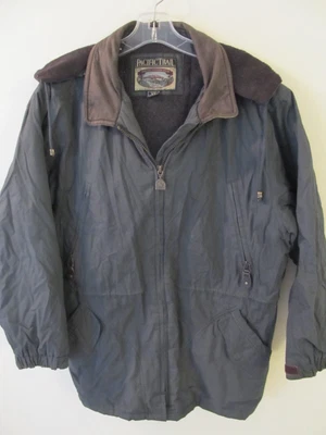 $24 • Buy Pacific Trail Vintage Green Jacket Flannel Lined Coat Mens Size M