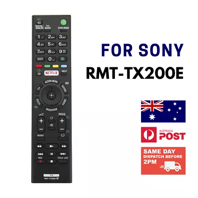 For SONY TV KD-55X7000D Replacement Infrared Remote Control • $29.99