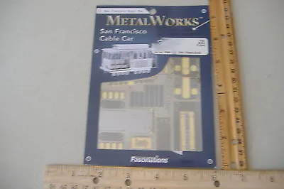 ~san Francisco Cable Car~metal Works 3d Laser Cut Model~age 14+~ • $9.95