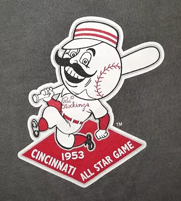 Mens Retro Moonlight Graham CINCINNATI REDS 1953 All Star Game T Shirt Size XL • $15