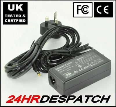 £12.99 • Buy New For Advent Monza C1 A15rv03 Laptop 65w Charger Power Supply With Lead