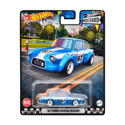 Hot Wheels '65 Ford Anglia [Blue/Race] Boulevard Premium - New/VHTF [E-808] • $24