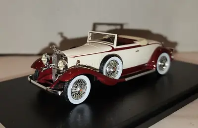 Neo Scale Models Deluxe 1:43 1932 Packard 902 Standard 8 Conv. Ivory/Dark Red!! • $79