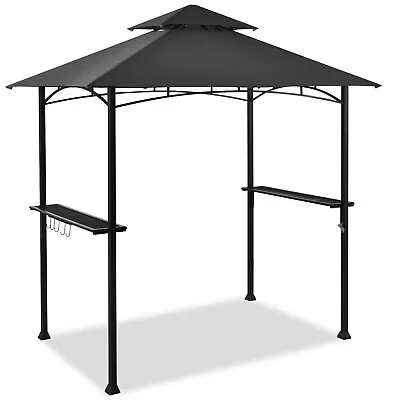 BBQ 2-Tier Barbecue Canopy Tent Grill Gazebo Vented Top Shelves Shelter • $999