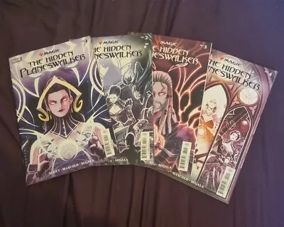 Magic The Gathering Comic - The Hidden Planeswalker - Full Set - 4 Issues • £10