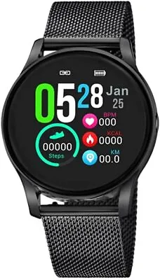 Lotus Smart Watch 50002/1 Black Call Social App Bluetooth 4.2 02B11227A • £18.96