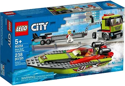 Lego City 60254 Race Boat Transporter - Brand New (Free Shipping) • $55