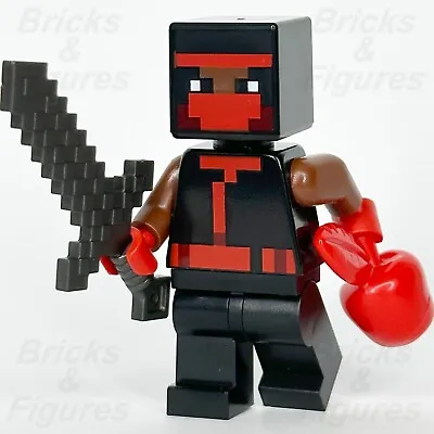 LEGO® Minecraft Ninja Minifigure With Sword & Red Apple 21183 662304 Min112 • $14.99