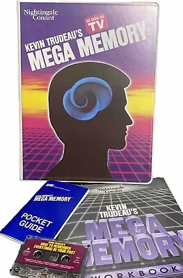 Kevin Trudeau's Mega Memory Program Audio Cassettes W/ Workbook GD 8 Cass Tapes • $24.95
