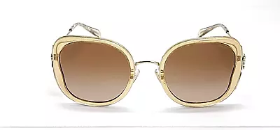 Coach HC 7153B CK483 57363B 54/24/140 Women Butterfly Sunglasses Light Gold • $259