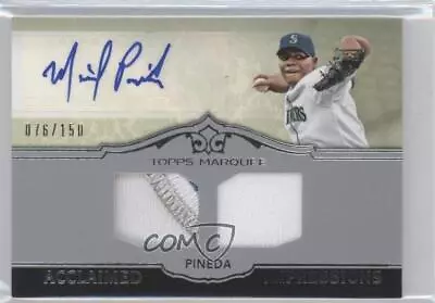 2011 Topps Marquee Acclaimed Impressions Dual /150 Michael Pineda Rookie Auto RC • $3.42