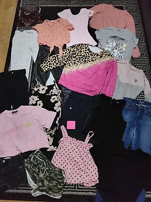 #C32💜 Huge Bundle Of Girls Clothes 11-12years GEORGE NEXT ZARA NEW LOOK LEVI'S  • £20