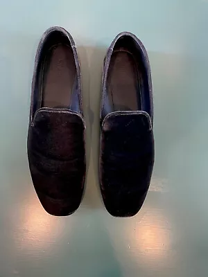 Vince Bray Black Velvet Loafer Sz.9.5 • $39.99