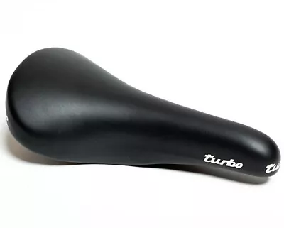 NEW SELLE ITALIA Turbo 1980 Vintage Bicycle Saddle FeC Alloy Rails: BLACK • $98.88