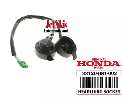 OEM Honda Headlight Light Socket Harness TRX400EX TRX 400EX Sportrax 1999-2004 • $19.49