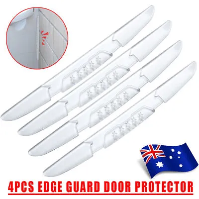 $4.99 • Buy 4Pcs Edge Guard Door Protector Anti Collision Scratch Strip Car Accessories AU