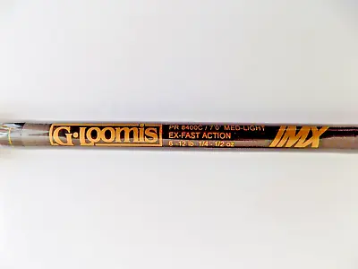 G-loomis Imx Pr8400c Casting Rod - Usa - New - #b54 • $300