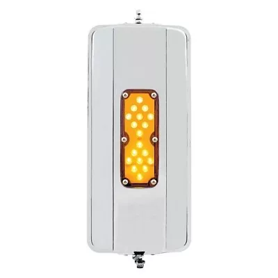 $59.99 • Buy LED Stainless Steel HEATED West Coast Mirror 7  X 16  SEMI TRUCKS