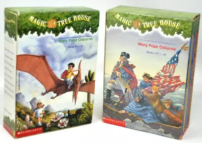 Magic Tree House Boxed Sets Lot 1-8 & 17-24 1 2 3 4 5 6 7 17 18 19 20 21 22 23 2 • $24