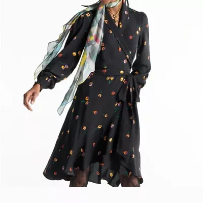 Cabi NWT Divine Dress - Black Multi Pattern Floral Size Med [retail $158] • $60