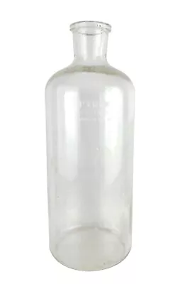 Vintage Pyrex Large Heavy Clear Glass Science Lab Apothecary Bottle Jug 19” Tall • $129.99